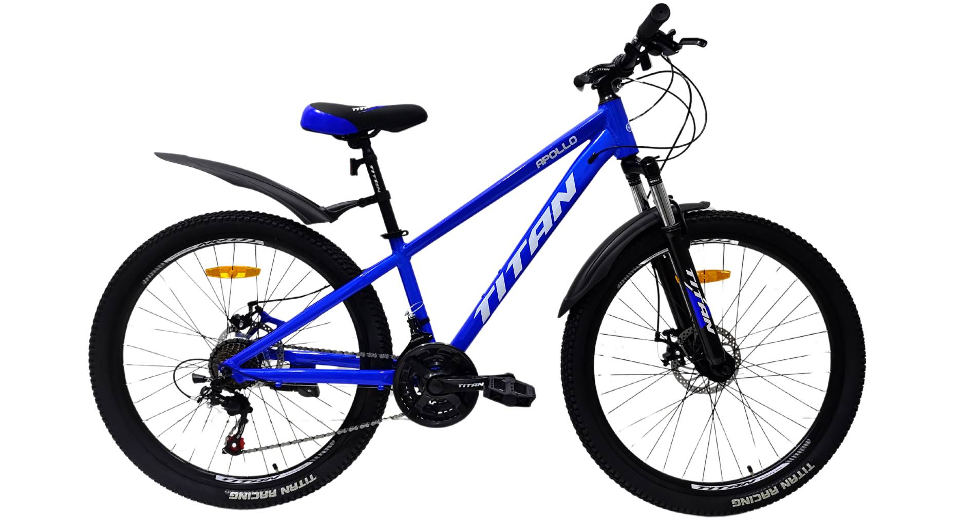 Велосипед Titan APOLLO 26", розмір XS рама 13" (2024), Синій 2