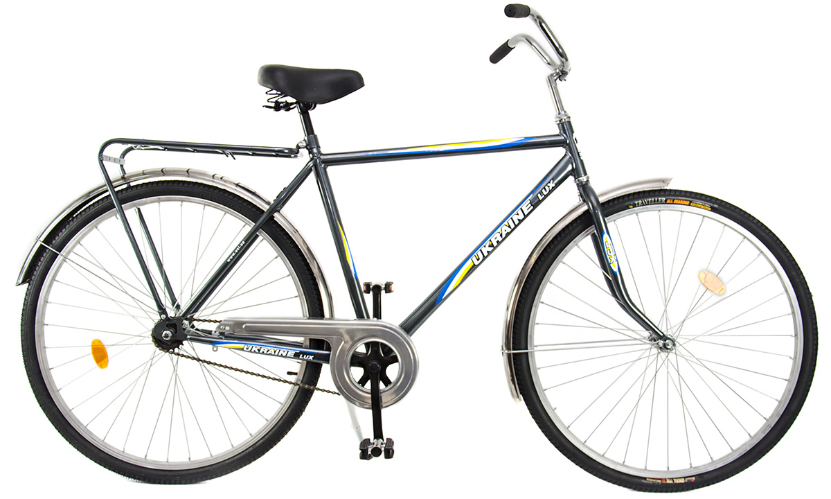 Велосипед дорожный 28" ХВЗ Украина Люкс 64 (2020) 2020 black 7 Велосипед дорожный 28" ХВЗ Украина Люкс 64 (2020) 2020 black 7