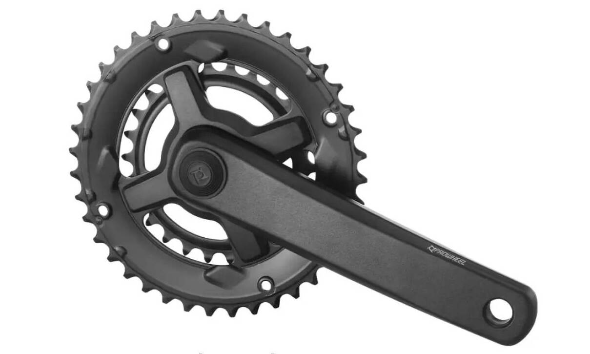 Комплект шатунів Prowheel CTD-CY01, під квадрат, 175 мм, 36-22T, на 11/10/9 шв., чорний 