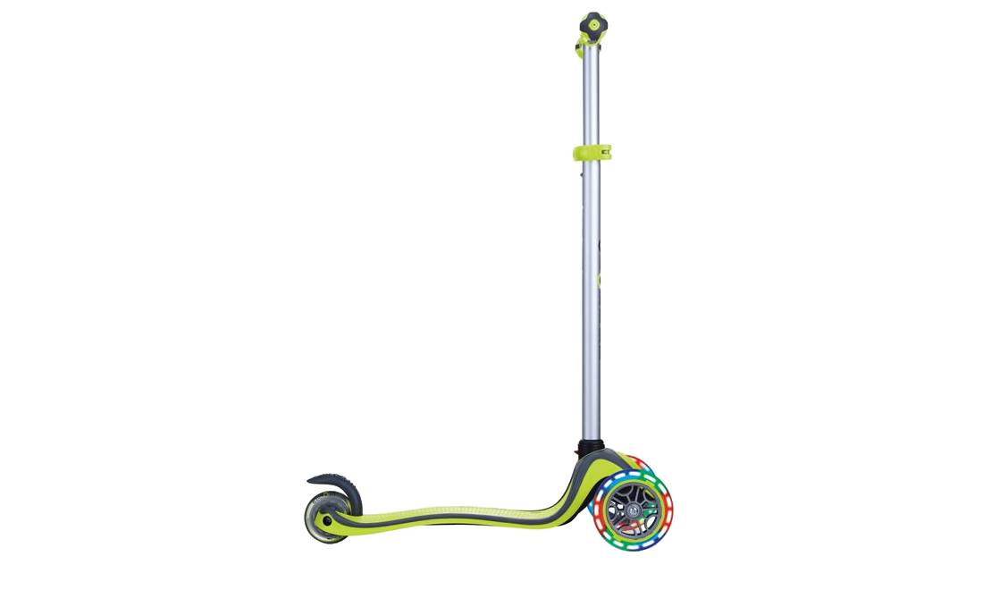Самокат GLOBBER EVO COMFORT LIGHTS 5 в 1 зеленый со светящимися колесами, 1+ 6