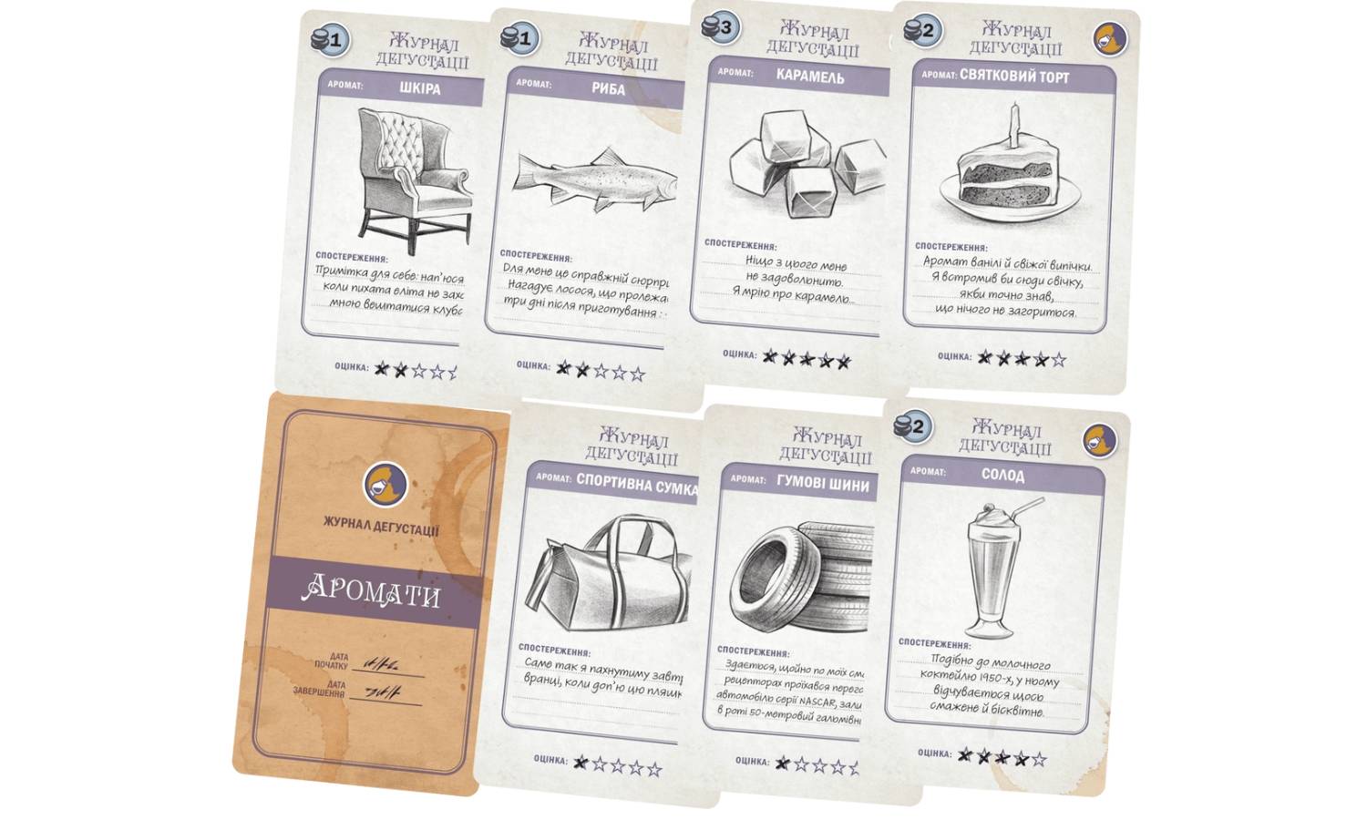 Настольная игра Distilled. Тайны напитков 6