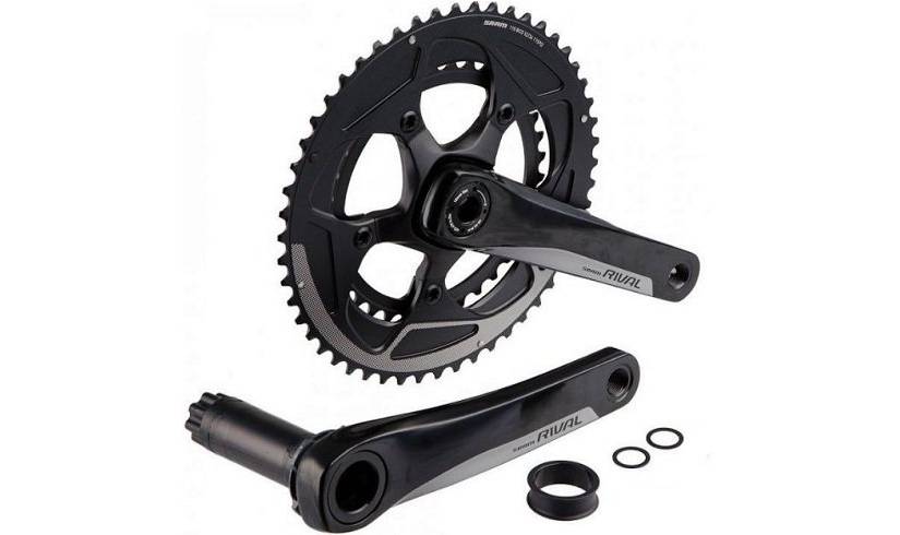 Фотография Шатуны Sram Rival22 BB30 172.5 46-36 Yaw, Bearings NOT Included 2