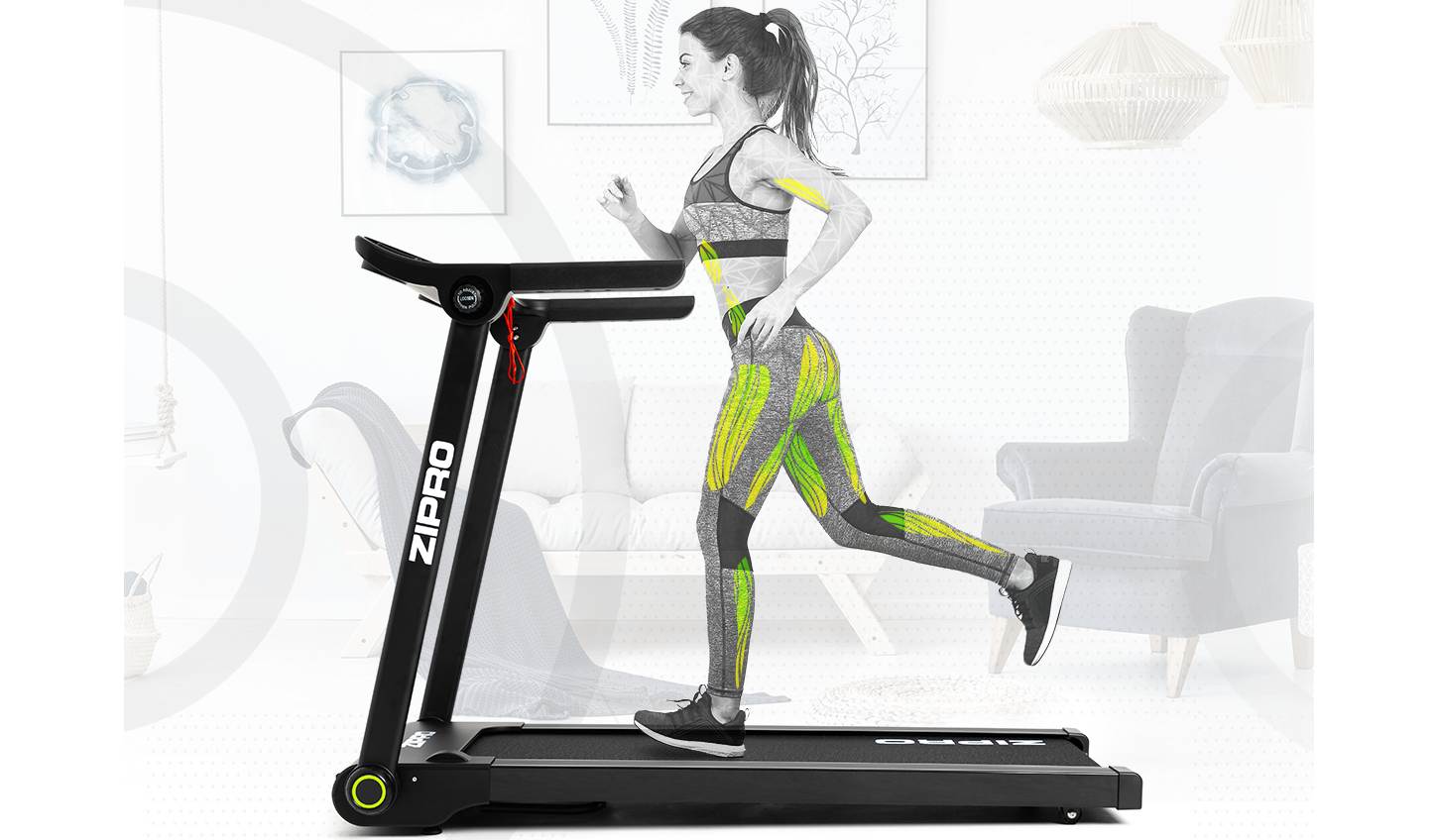 Беговая дорожка Zipro Pacto iConsole+ 4 Беговая дорожка Zipro Pacto iConsole+ 4