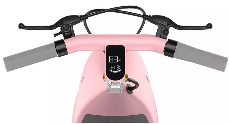 Электросамокат с сидением OKAI Ceetle PRO EA10C 10" 350(900)W, 25Km/h, 10,4Ah, NFC, App, розовый 3 Электросамокат с сидением OKAI Ceetle PRO EA10C 10" 350(900)W, 25Km/h, 10,4Ah, NFC, App, розовый 3