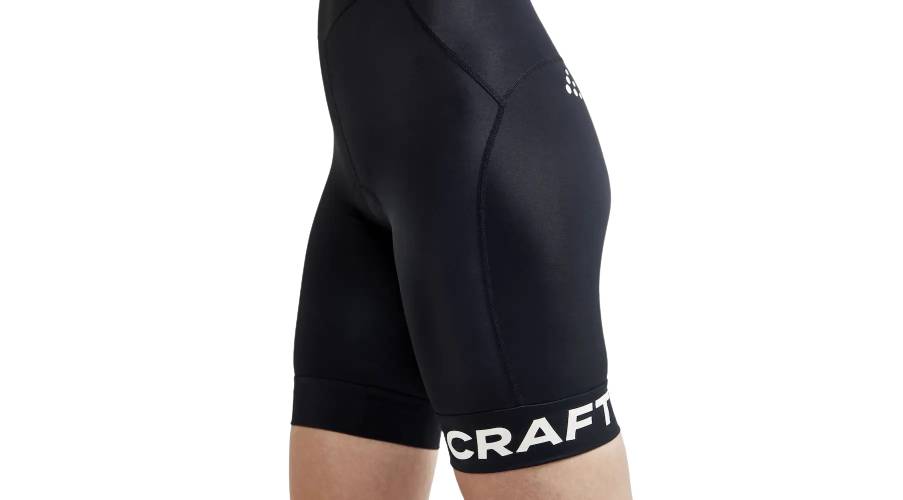 Фотография Велошорты Craft Core Endur Bib Shorts женские, размер L, сезон SS 21, черно-белый 2