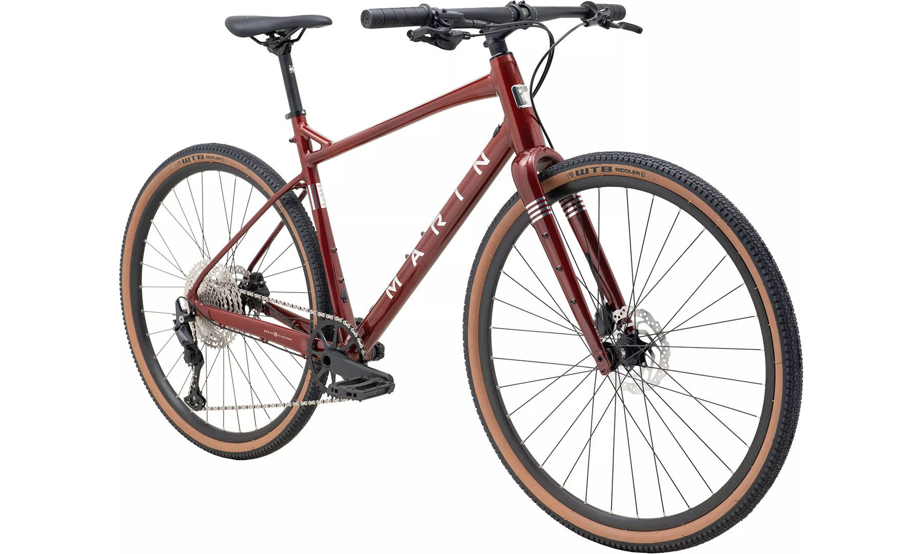 Фотографія Велосипед Marin DSX 2 28" рама XL 2024 Gloss Metallic Red/Chrome 3