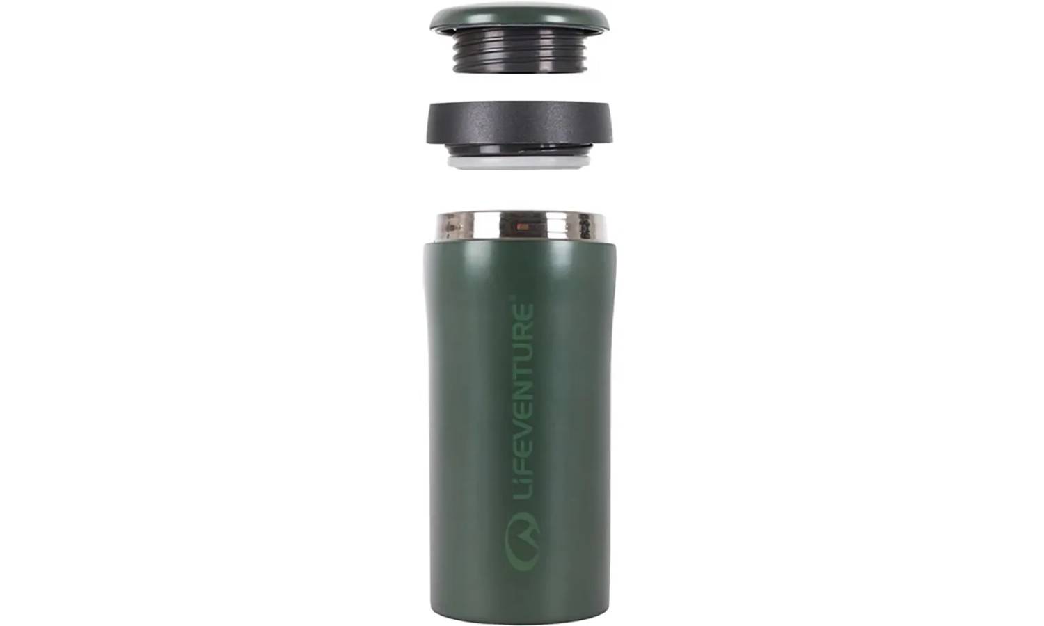 Фотографія Термокухоль Lifeventure Thermal Mug metallic green 2