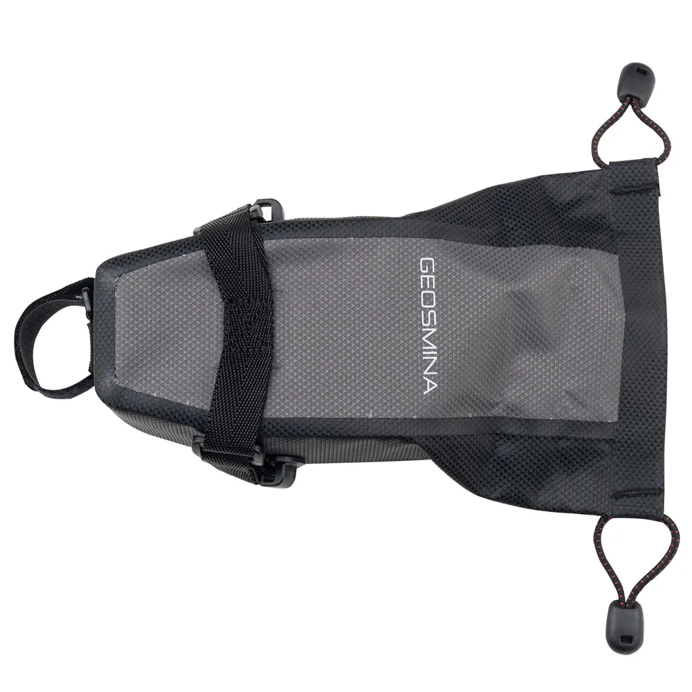 Фотографія Сумка підсідельна GEOSMINA Saddle Tool Bag (0.6L), 90г, Сіра 2