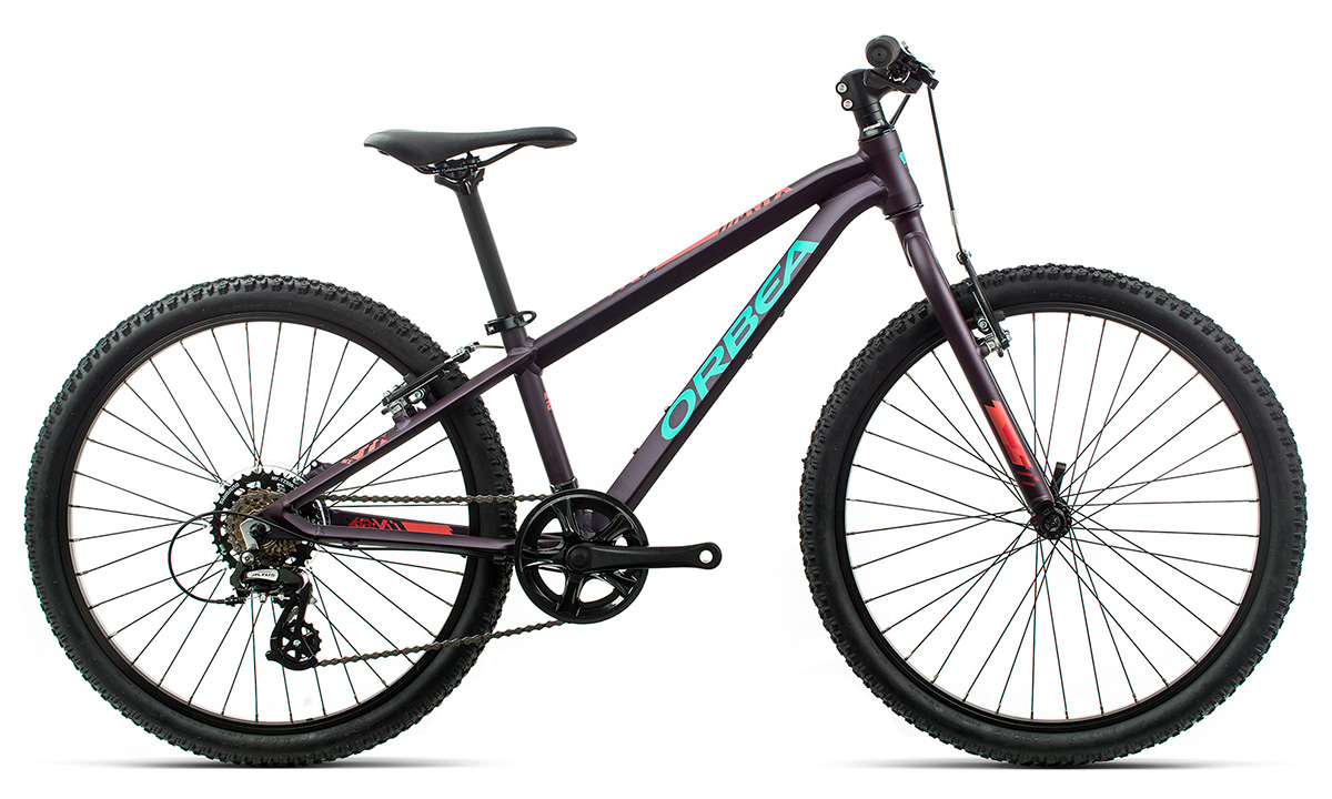 Фотографія Велосипед Orbea MX 24 Dirt (2020) 2020 Сіро-червоний 