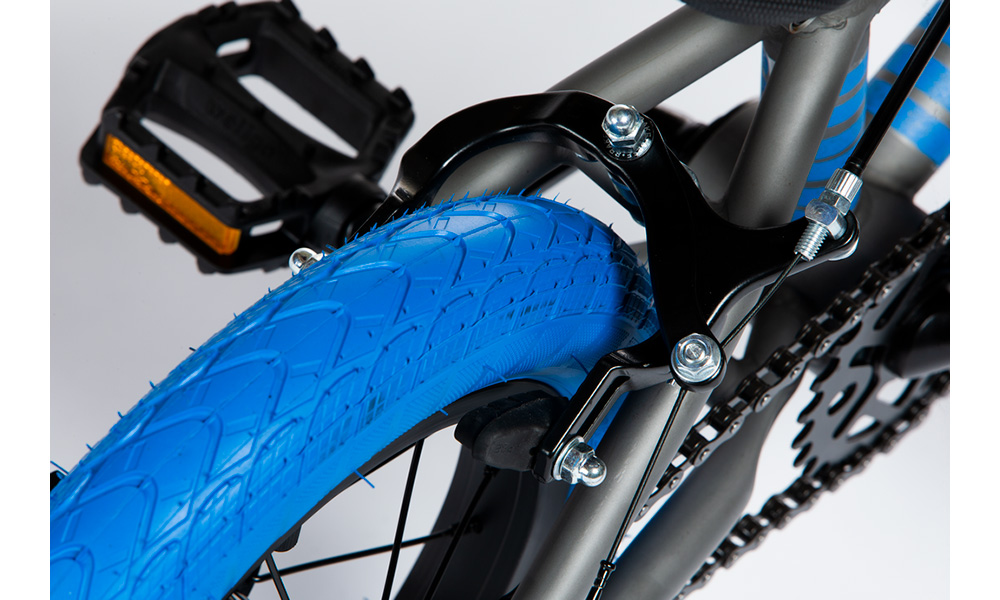 Велосипед Stolen AGENT 12" HB COMPLETE BIKE (2020) 2020 серо-синий 4