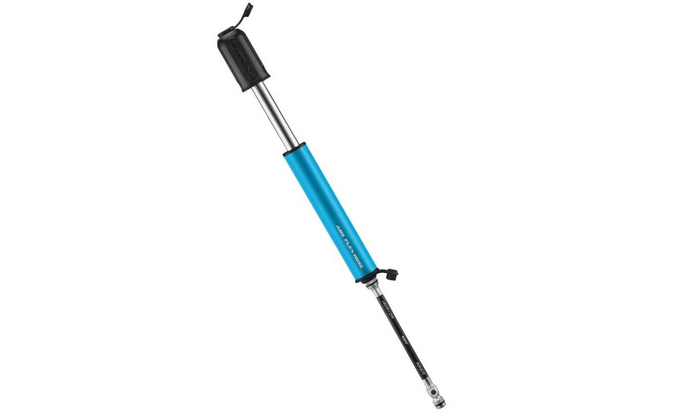 Ручной насос Lezyne HV Drive, размер S, 90psi, голубой 2
