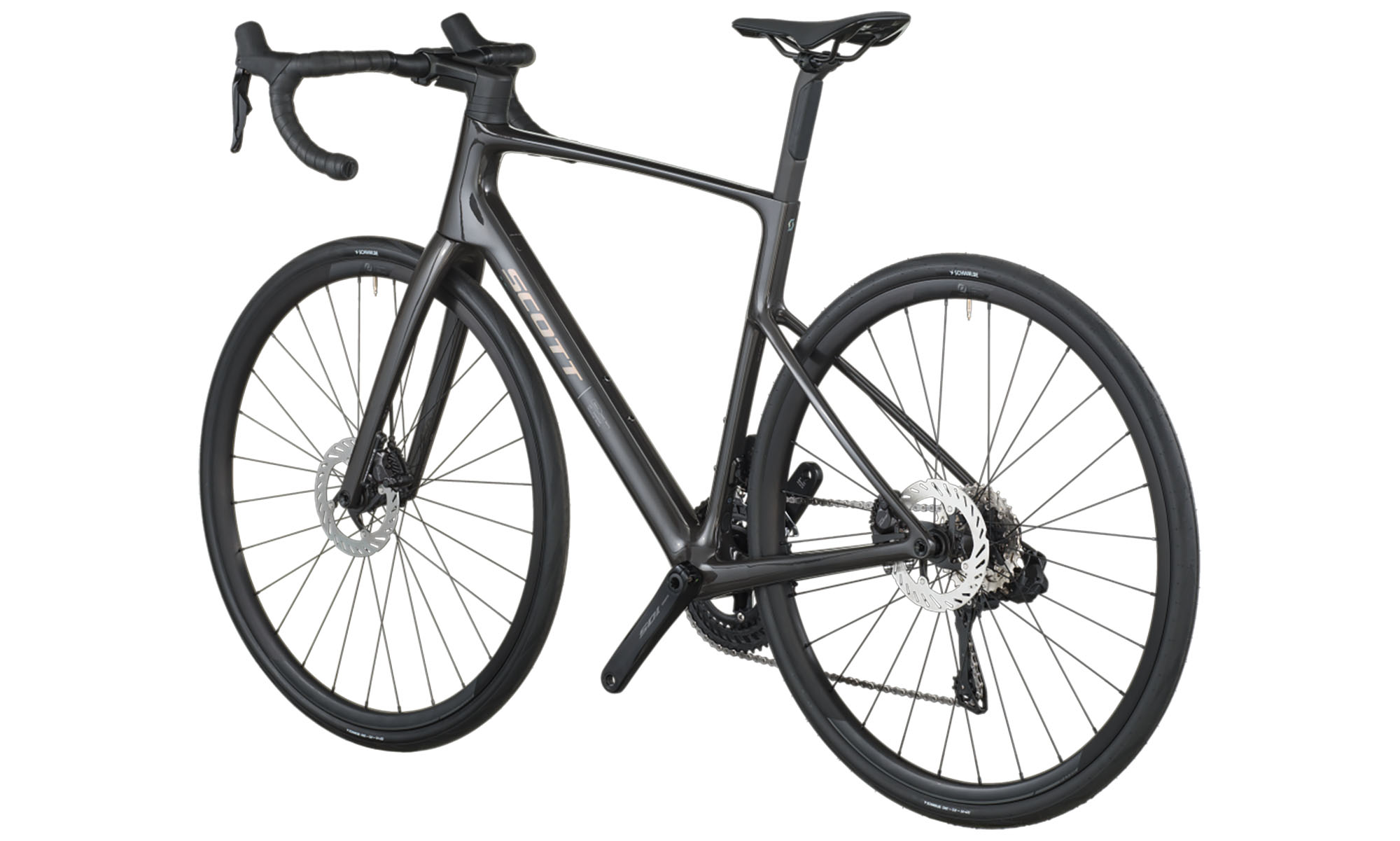 Велосипед SCOTT ADDICT 40 28" (700c), размер L, год 2026, черный, KH 4
