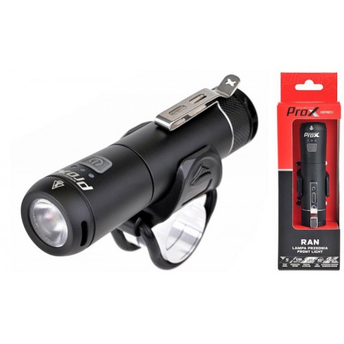 Фонарь передний ProX Run 900лм, 2600mAh USB-C, тактический 2 Фонарь передний ProX Run 900лм, 2600mAh USB-C, тактический 2