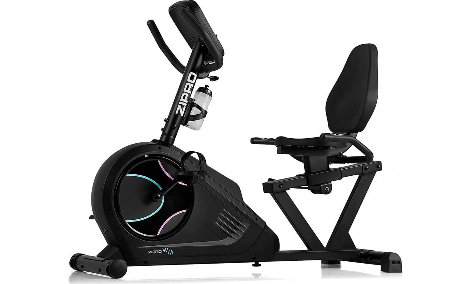 Велотренажер электромагнитный Zipro Iconsole+ Glow WM черный 14 Велотренажер электромагнитный Zipro Iconsole+ Glow WM черный 14