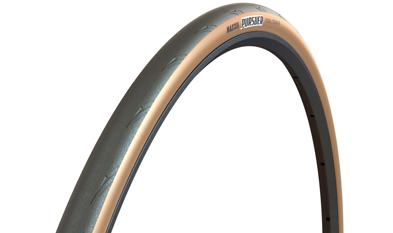 Покрышка MAXXIS PURSUER 700X25C TPI-60 Foldable TANWALL Покрышка MAXXIS PURSUER 700X25C TPI-60 Foldable TANWALL