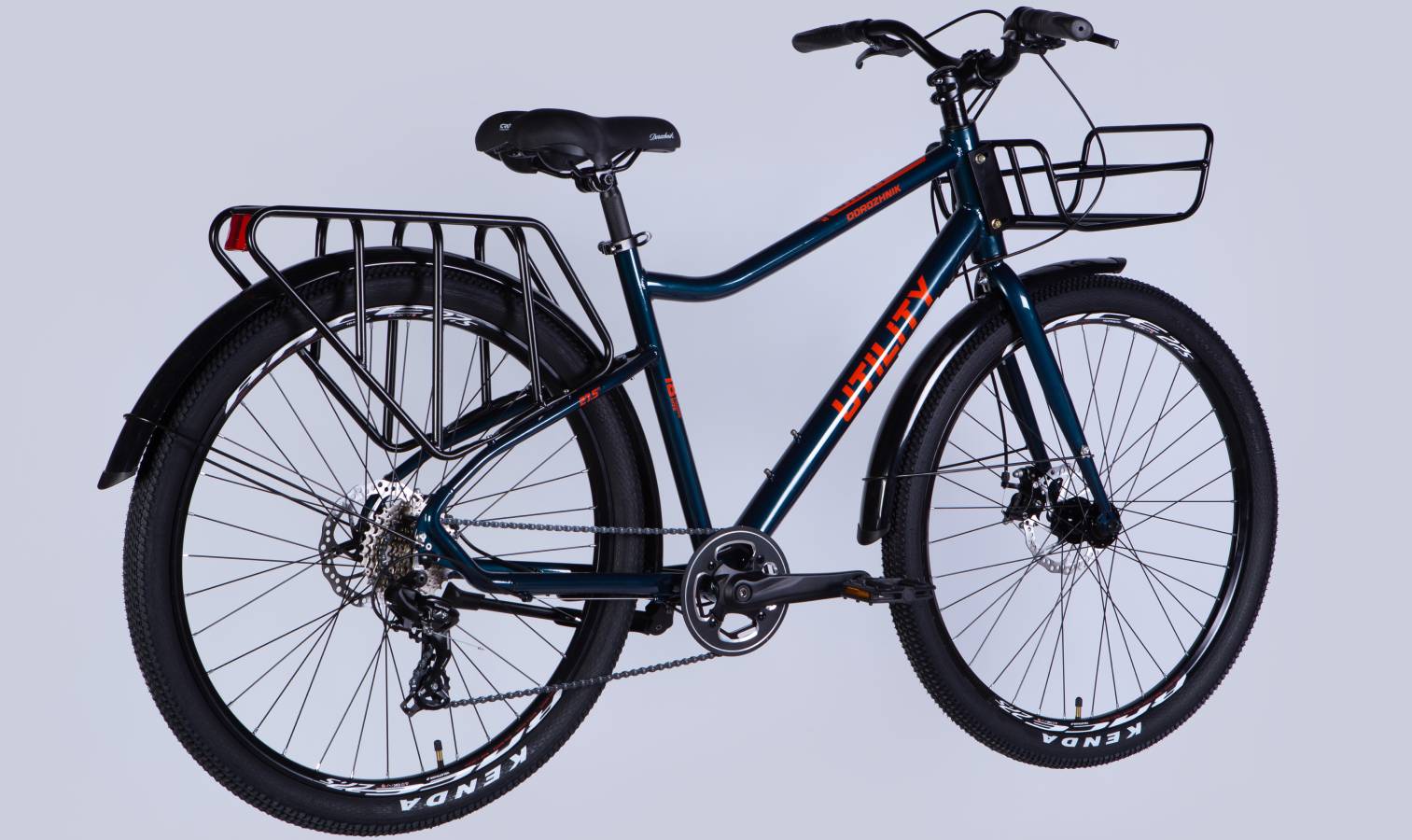 Dorozhnik UTILITY DD 27,5 "Dorozhnik Dorozhnik LAR RAMA 18,5" 2025 Синьо-зелений 5 Dorozhnik UTILITY DD 27,5 "Dorozhnik Dorozhnik LAR RAMA 18,5" 2025 Синьо-зелений 5