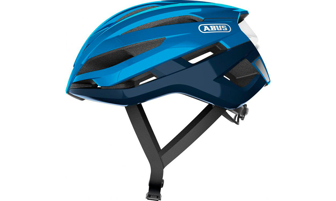 Фотография Велошлем спортивный ABUS STORMCHASER размер S (51-55 см), Синий 