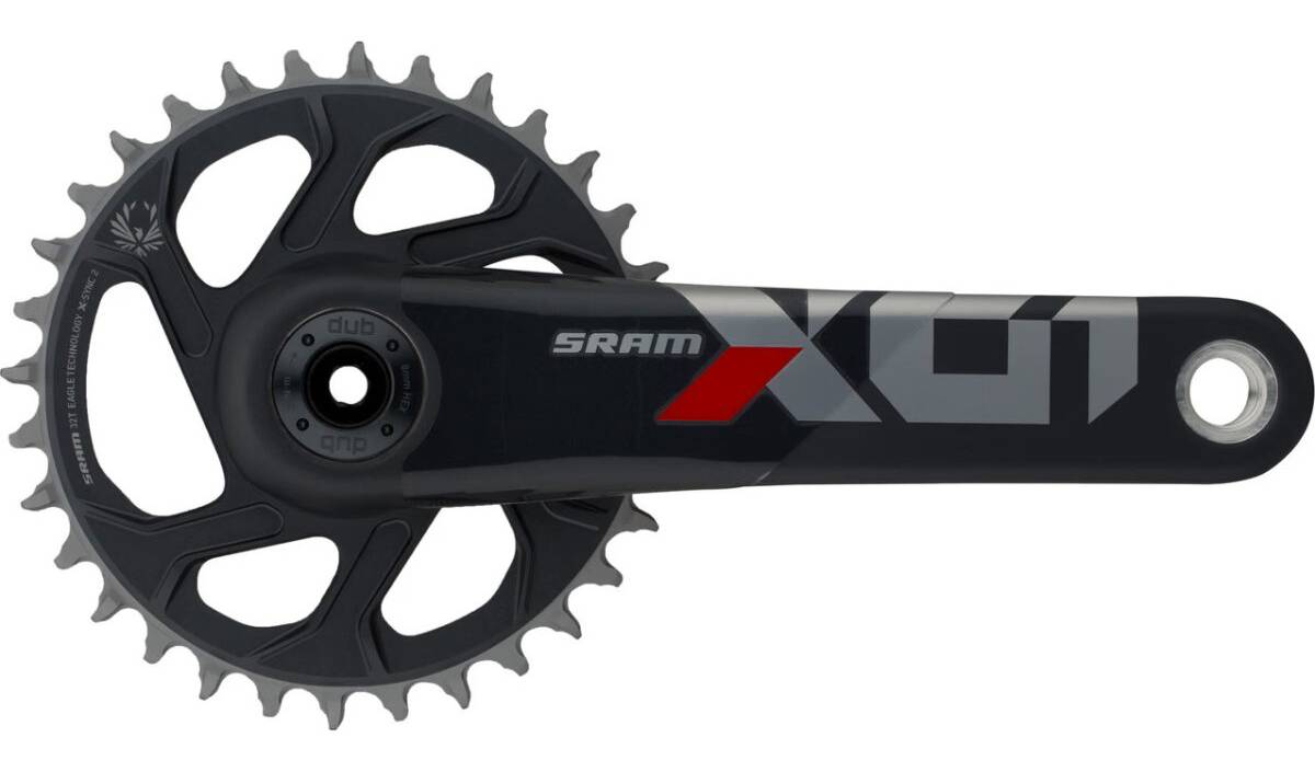 Фотографія Шатуни SRAM set X01 Eagle DUB 12s 170 w Direct Mount 32T X-SYNC 2 Chainring Lunar Oxy (DUB Cups/Bearings no included) C2