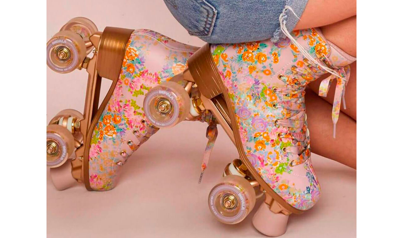 Ролики квади Impala CYNTHIA ROWLEY FLORAL размер 41 Бежевый 7
