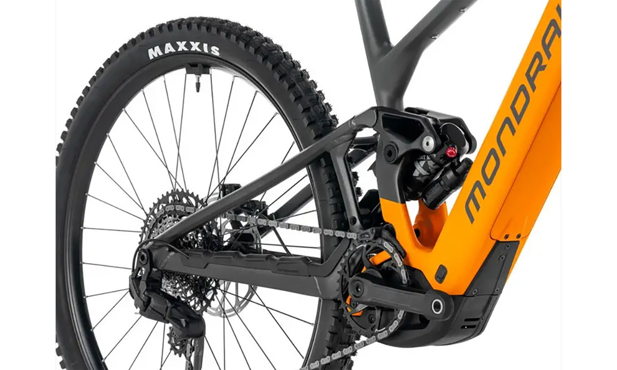 Електровелосипед MONDRAKER Crafty Carbon S 29'', розмір M/L, рама 43.5, 800Wh Bosch CX, рік 2026, Помаранчевий 3
