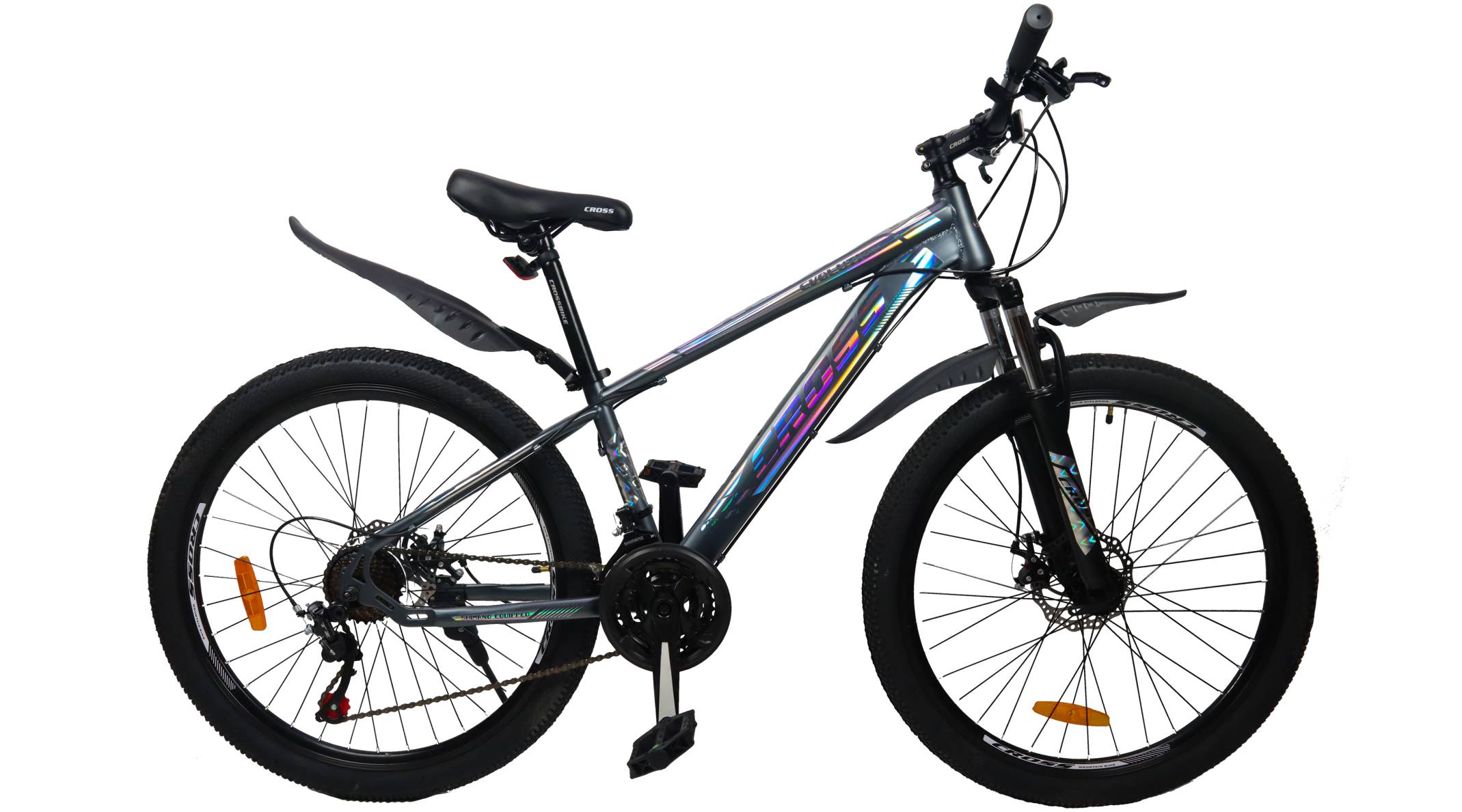Фотографія Велосипед Cross Evolution V2 24", розмір XS рама 12" (2021) Сірий