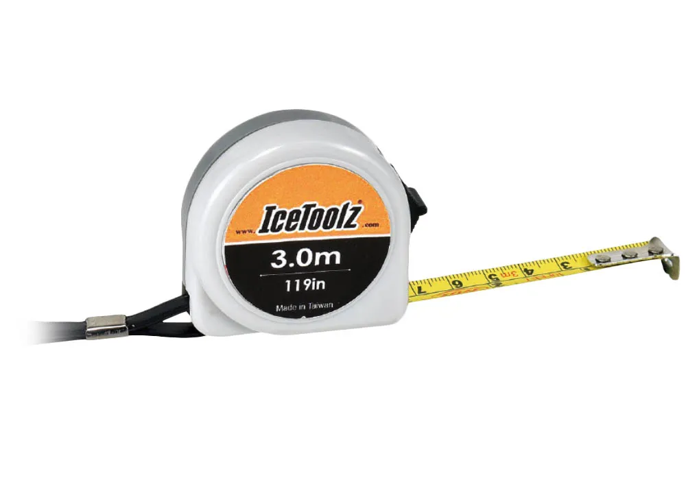 Рулетка Ice Toolz 17M4 3 метри/10 футів, в сантиметрах та дюймах 
