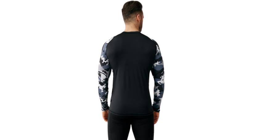 Чоловічий лонгслів Radical Furious Army LS чорний/армі, розмір XXL 3