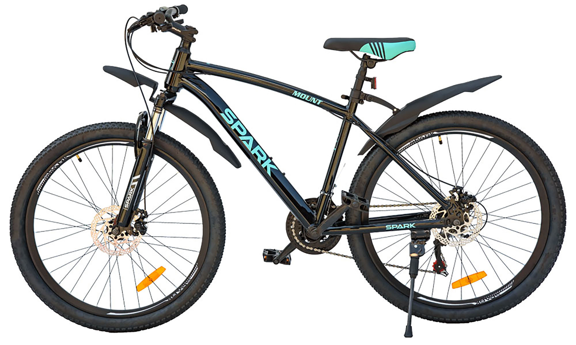 Велосипед SPARK MOUNT 26", размер M, рама 17", год 2025, черный 6 Велосипед SPARK MOUNT 26", размер M, рама 17", год 2025, черный 6