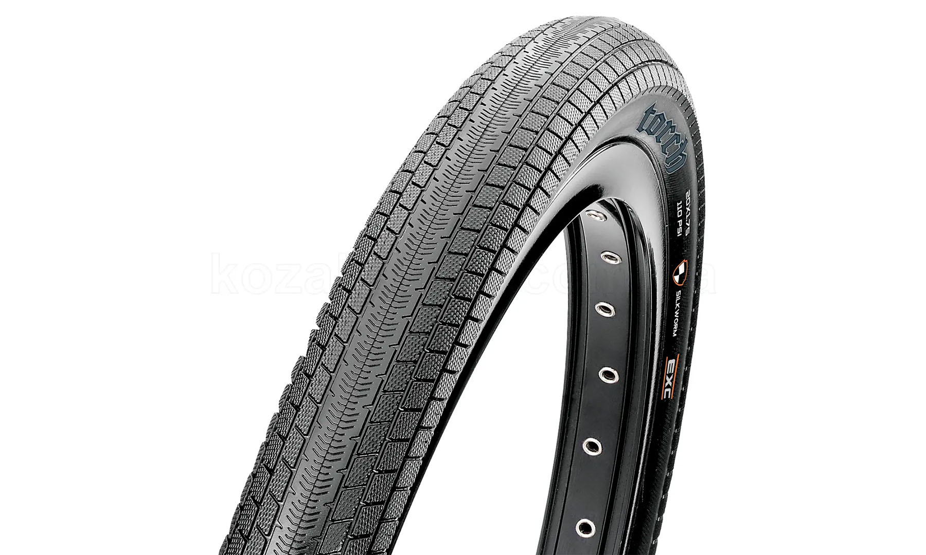 Фотография Покрышка MAXXIS TORCH 20X2.20 (56-406) TPI-120 Foldable EXO, черная