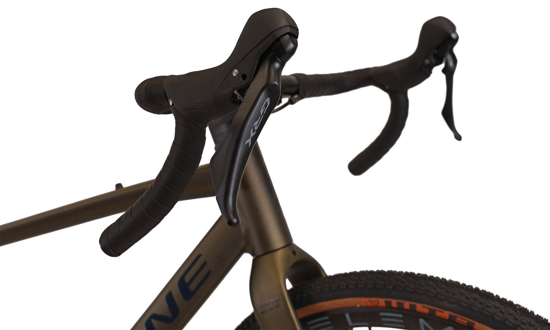 Велосипед Cyclone GSX 28" (700c), розмір рами XL (58 см), 2025, зелено-сірий (мат) 3