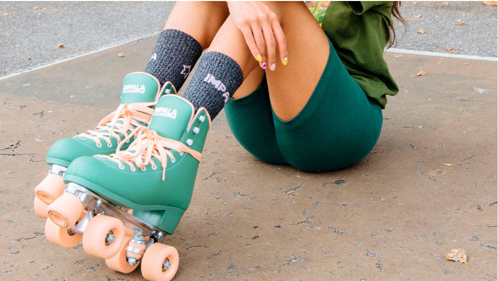 Ролики квади Impala FOREST GREEN размер 42 Зеленый 4