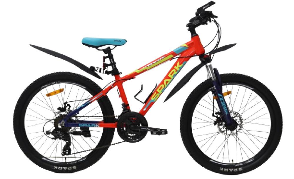 Фотография Велосипед SPARK TRACKER 24'' размер XXS рама 13'' 2024 Красный