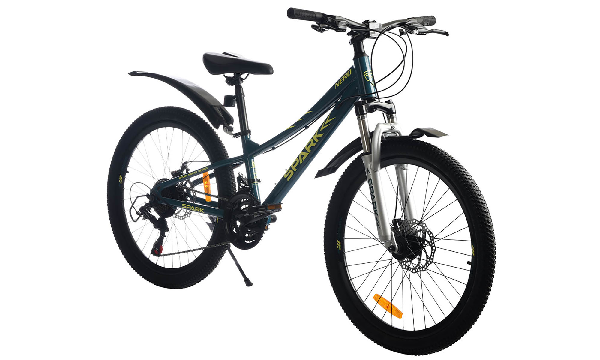 Велосипед SPARK NERO 24", размер XXS, рама 11", год 2026, темно-мятный 3