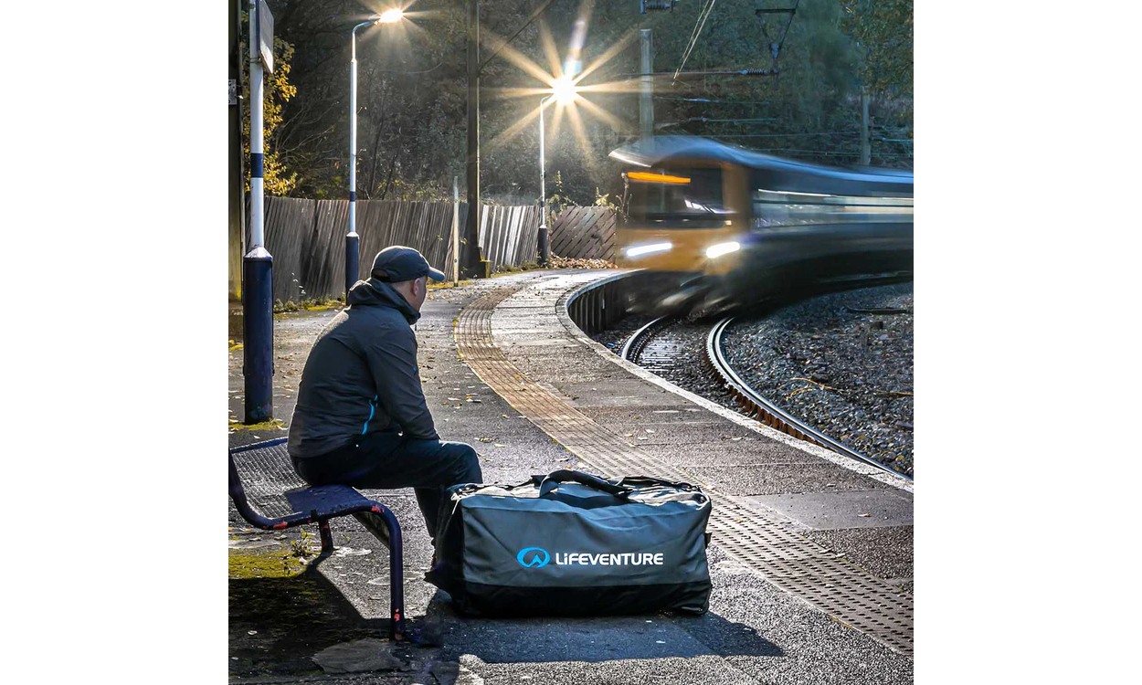 Сумка Lifeventure Expedition Duffle Wheeled 120 L черно-серый 2