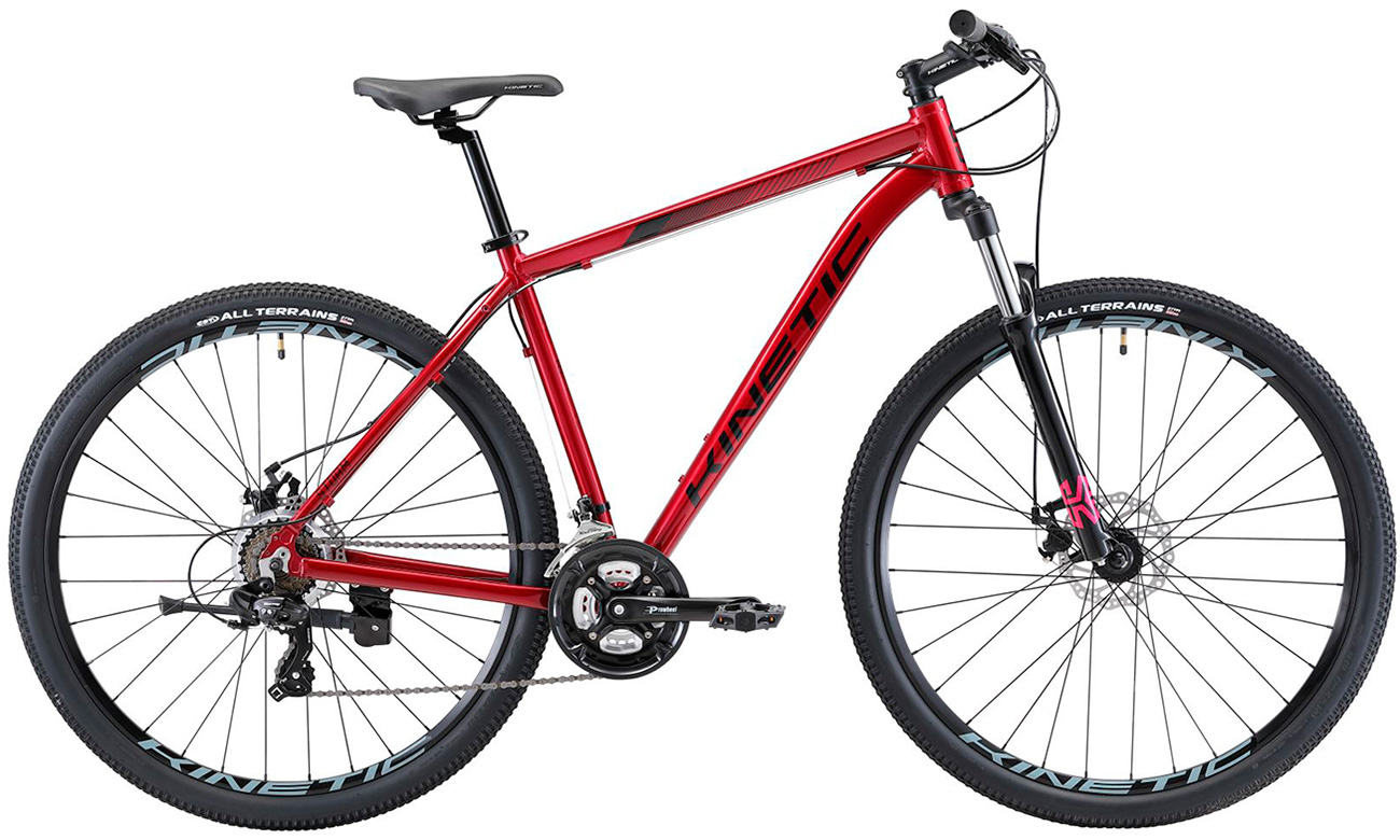 Велосипед Kinetic Storm 29” (2021), рама L, красный 12 Велосипед Kinetic Storm 29” (2021), рама L, красный 12