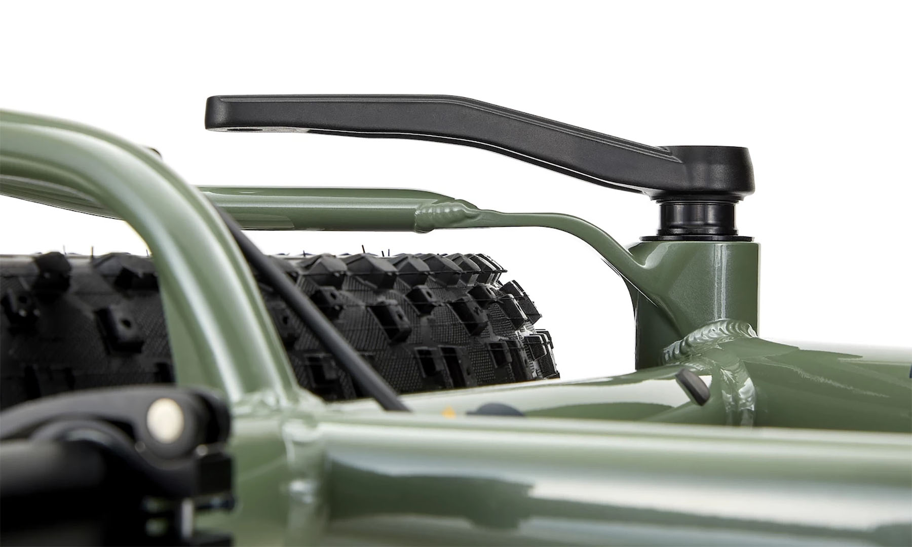 Фетбайк Kona Woo 26" розмір рами S, 2024, Landrover (зелено-сірий) 2