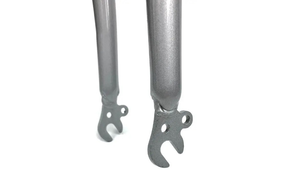 Вилка сталь TDL 20" V-brake шток L-200mm р.з L-95mm серый 3 Вилка сталь TDL 20" V-brake шток L-200mm р.з L-95mm серый 3