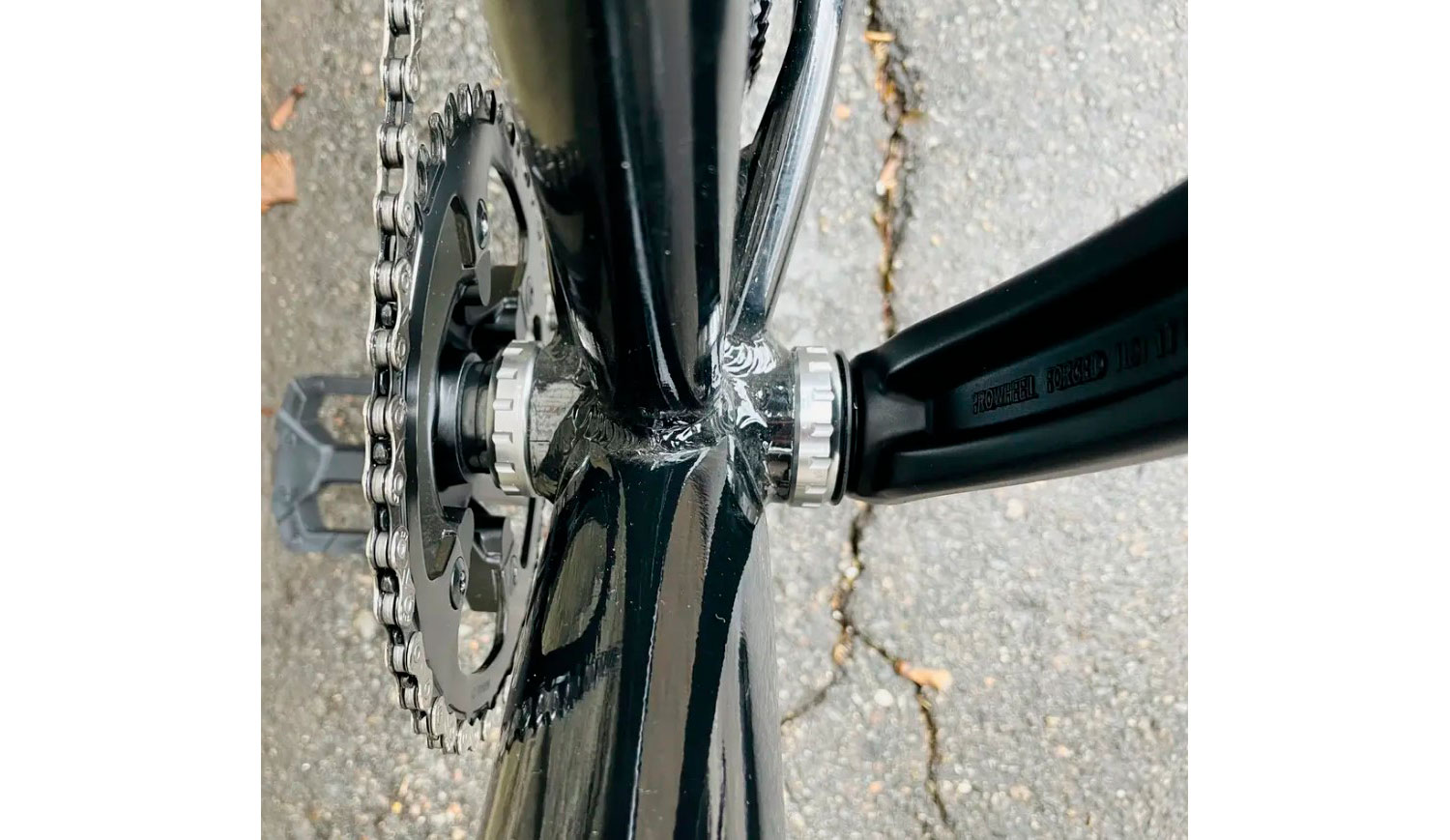 Велосипед DeMARCHE Gravel Point 1х11 28" розмір S 2022 Чорний глянець 4 Велосипед DeMARCHE Gravel Point 1х11 28" розмір S 2022 Чорний глянець 4