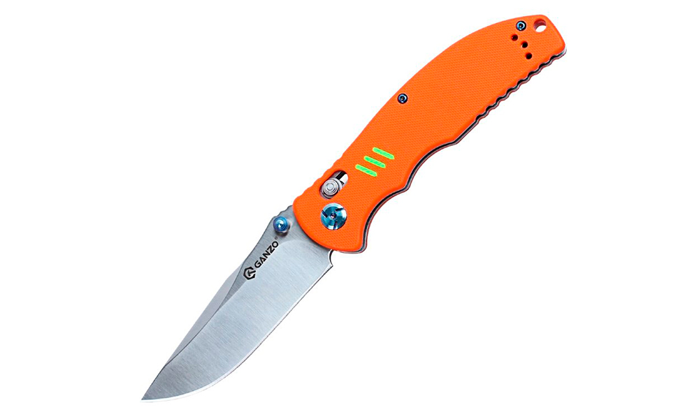 Фотография Складной нож Ganzo G7501 оранжевый