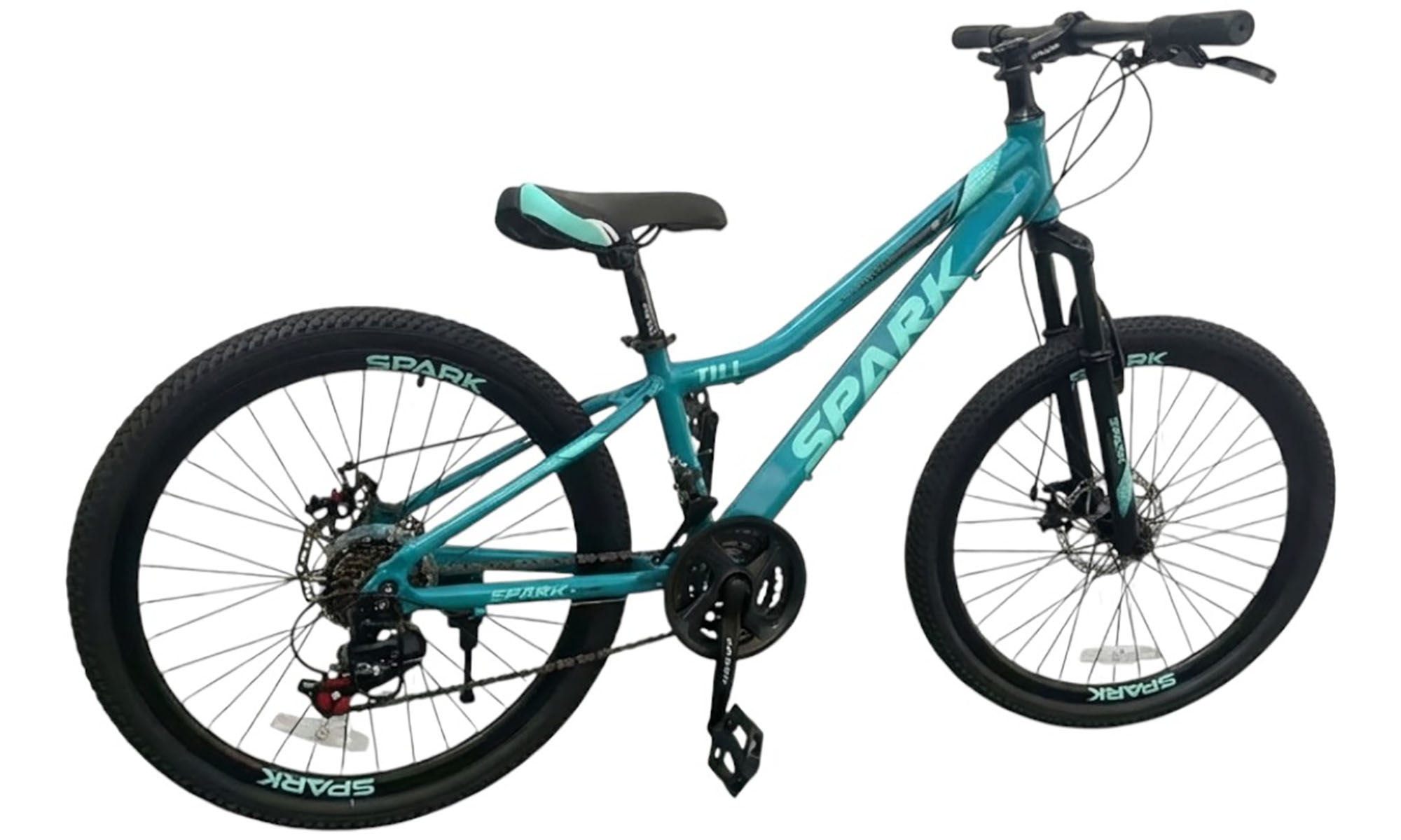 Велосипед SPARK TILL 24", розмір XXS, рама - 12", рік 2026, бірюзовий 3 Велосипед SPARK TILL 24", розмір XXS, рама - 12", рік 2026, бірюзовий 3