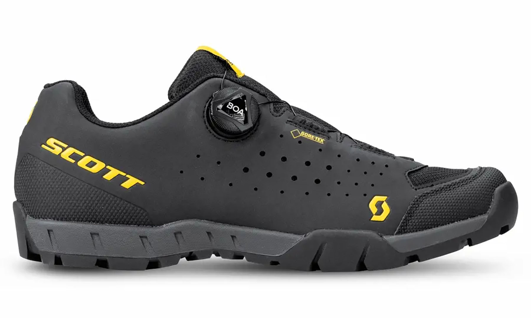 Фотографія Велотуфли SCOTT SPORT TRAIL EVO GORE-TEX, черно-желтые, размер 47 (288824.1040) 7