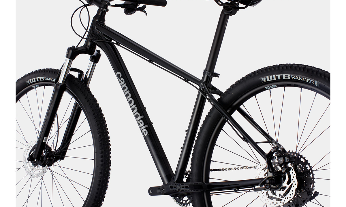 Фотография Велосипед Cannondale TRAIL 5 29" 2021, размер L, Черно-серый 5