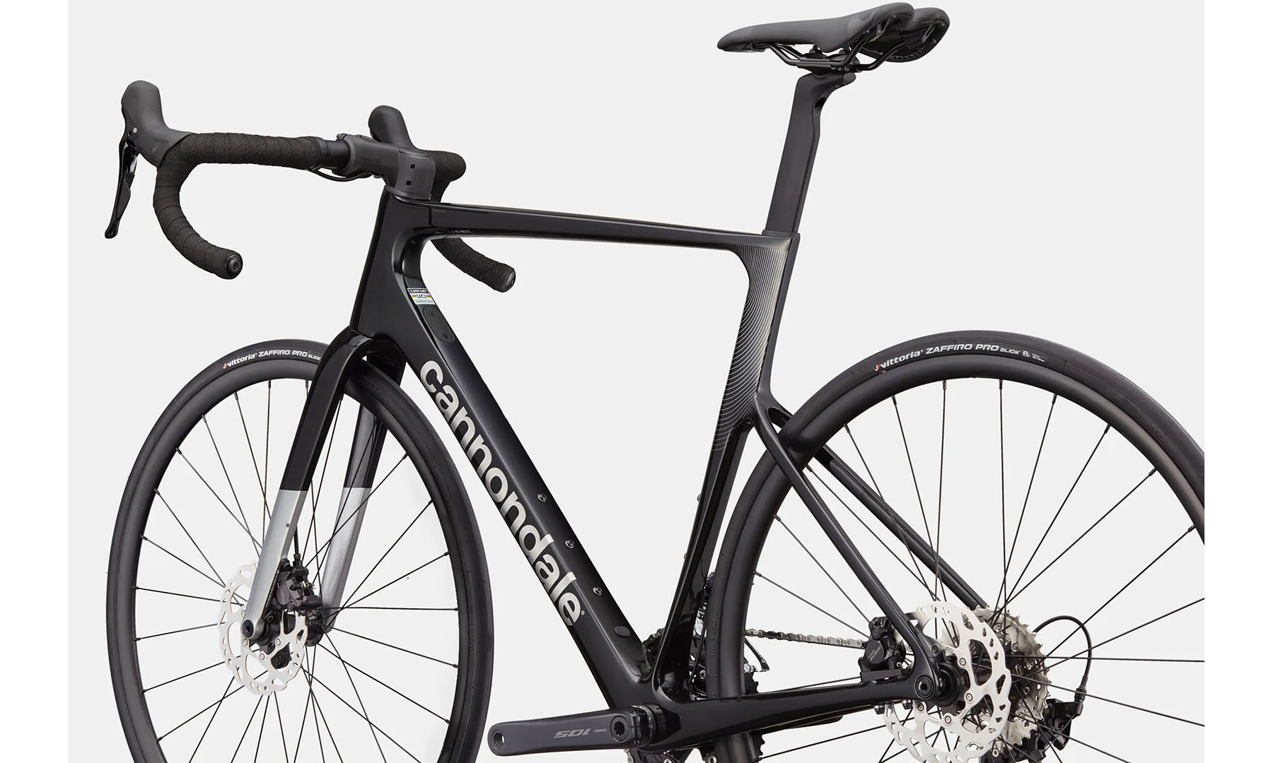 Фотография Велосипед Cannondale SuperSix EVO Carbon 4 28" размер XXS рама 44см 2024 BLK 5