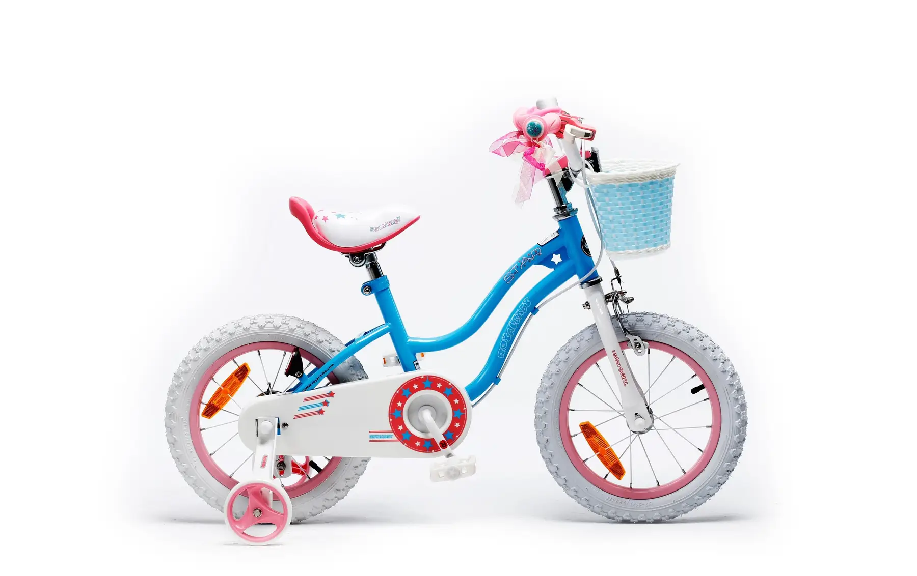Велосипед RoyalBaby STAR GIRL 16" (2022), Синій 4