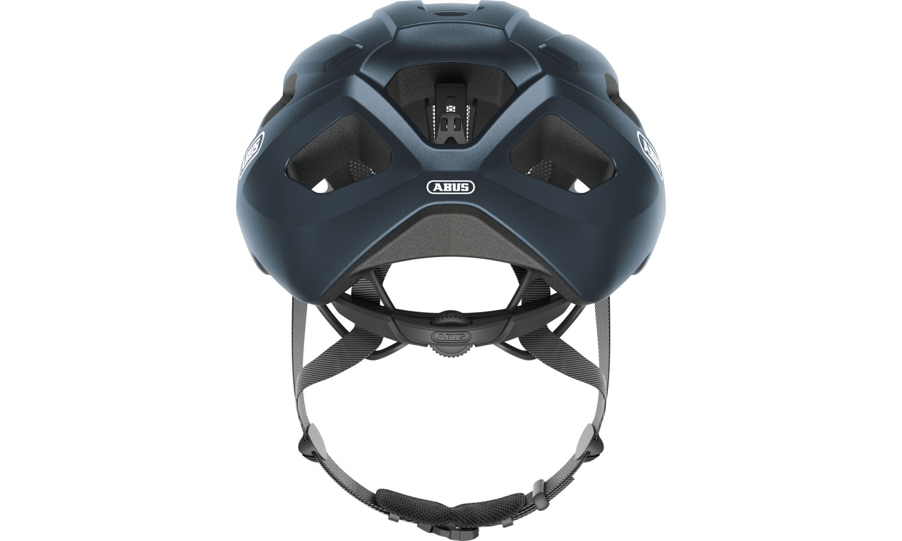 Велошлем спортивный ABUS MACATOR matt blue, размер L (58-62 см), матовый синий 2