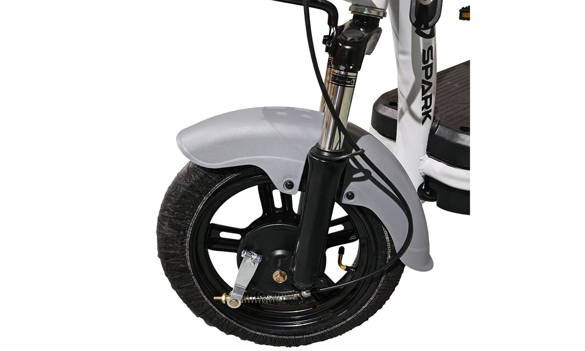 Велосипед с электромотором SPARK COMPACT 14", 48V/400W/12Ah, год 2026, Серый 2