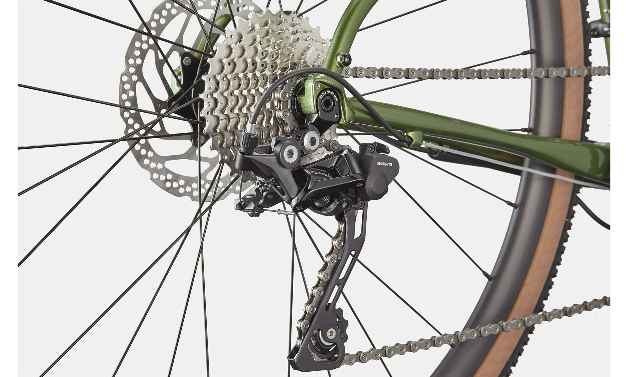 Фотография Велосипед Cannondale TOPSTONE 2 2x 28", рама L, 2025, SGR (зеленый) 6