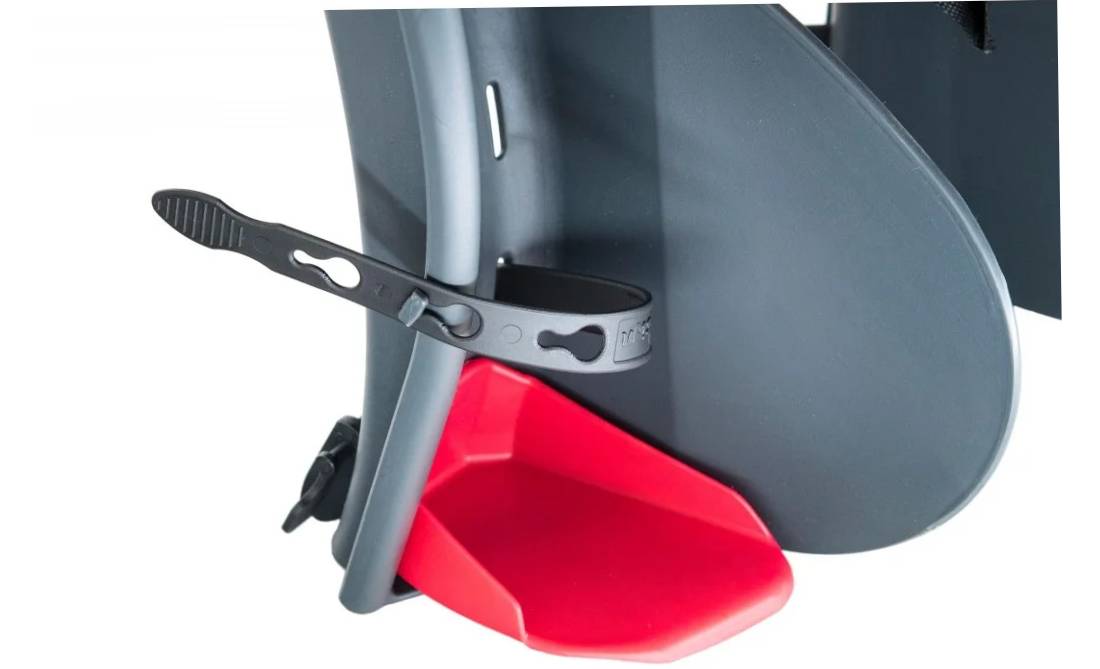 Вело кресло детское HTP Sanbas на багажник, до 22кг серый 4