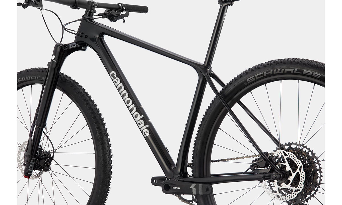 Фотография Велосипед Cannondale F-SI Carbon 4 29" 2021, размер М, Черно-серый 6