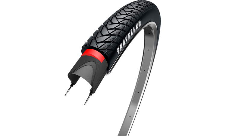 Покрышка складная 700x45C OBOR Traveller (W3116) SkinWall Foldable, 60 TPI 2 Покрышка складная 700x45C OBOR Traveller (W3116) SkinWall Foldable, 60 TPI 2